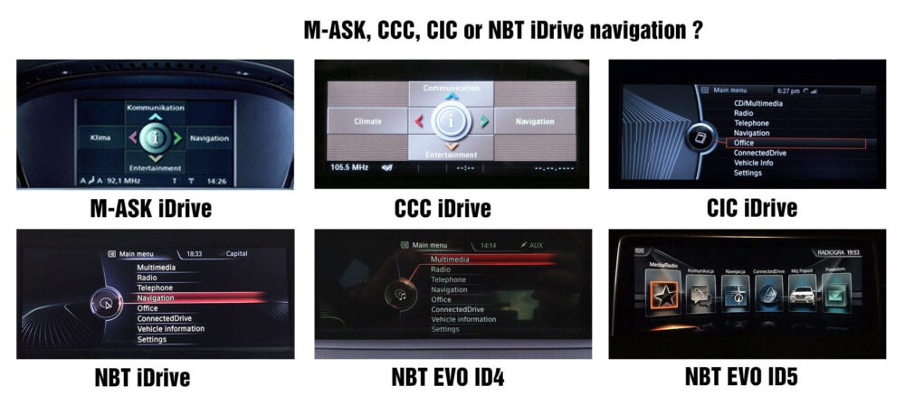 MASK-CCC-CIC-NBT-EVO-iDrive