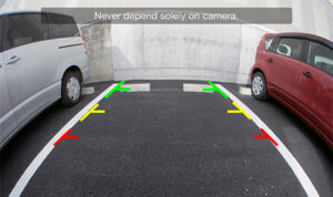 bmw rear camera view