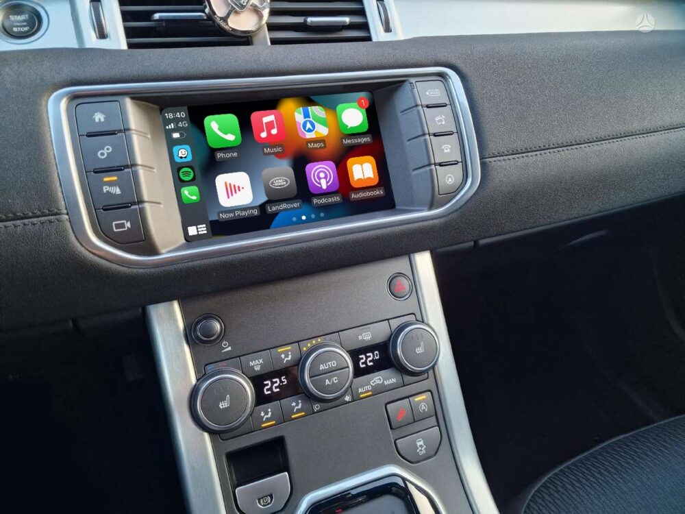 Range rover evoque harman carplay