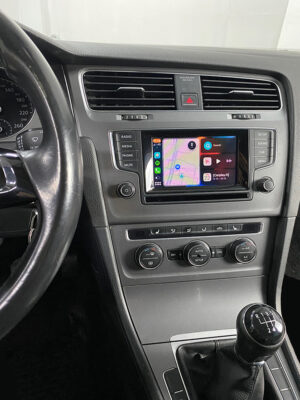 Volkswagen Apple CarPlay ir Android Auto skirta MMI MIB1 / MIB2 (2014 - 2019) modeliams