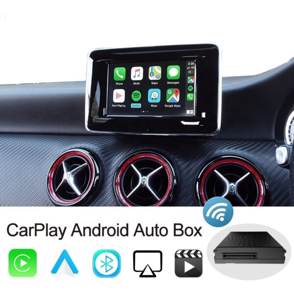 Mercedes BECKER MAP PILOT NTG4.5 4.7 Audio 20 Apple Carplay Android Auto Upgrade Multimedia Box