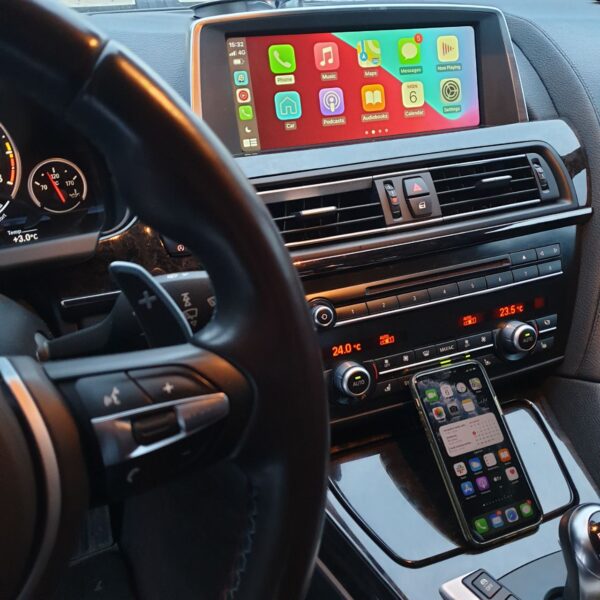 BMW NBT Apple Carplay Android Auto 2013 – 2017 Integracija su optine garso su jungtimi