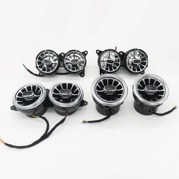 Mercedes S Class w222 LED Turbine Air Vents Ambient Light Front + Rear
