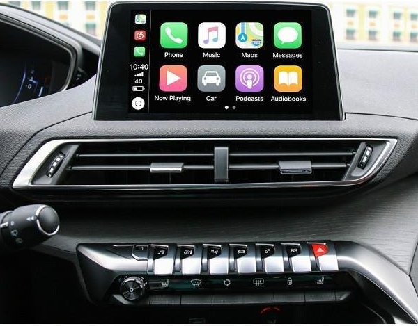 Peugeot Apple Carplay Android Auto integracija NAC, SMEG ir RNEG2 multimedijai