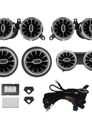 Mercedes E-Class W213 LED turbine ambient air vents set front + rear