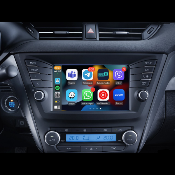 Toyota Apple Carplay Android Auto for Avensis Auris Corolla Camry Verso C-HR RAV4 GT86 Yaris 2014 - 2019