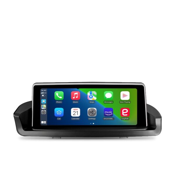 BMW 3 E90 E91 E92 E93 Apple Carplay Android Auto HD liečiamas ekranas 8.8' / 10.25'