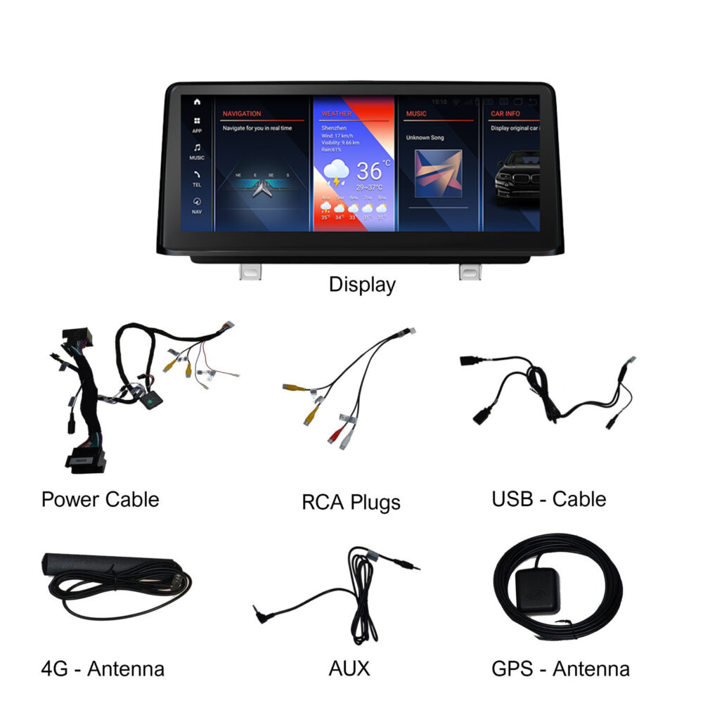 bmw android screen