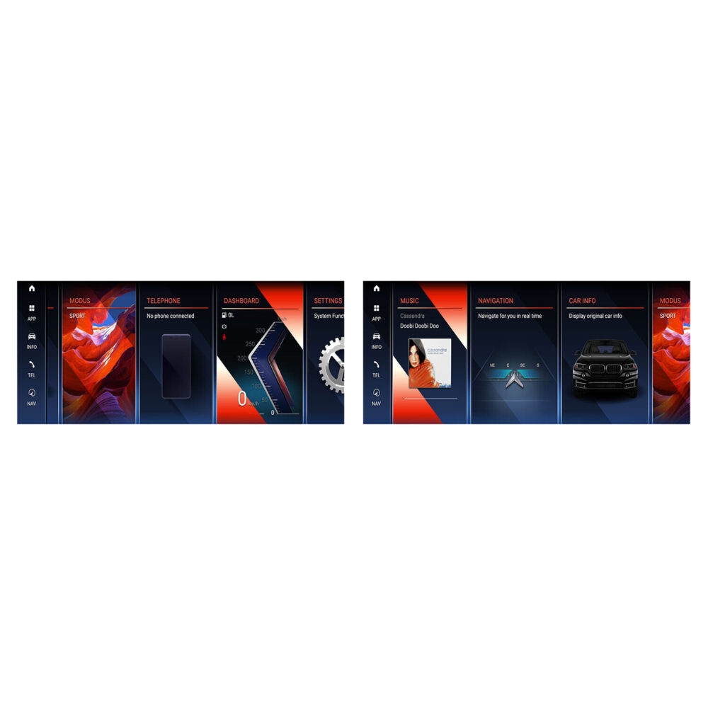 bmw f10 android display