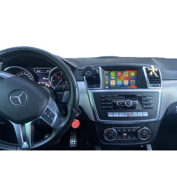 Mercedes NTG 4.5 Apple Carplay Android Auto MOST integracija su optine garso jungtimi