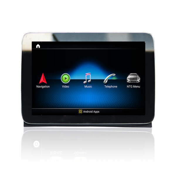 Mercedes ML GL SL SLK W166 X166 R172 Android 13 9' 8+128GB Liečiamas ekranas + belaidis Carplay