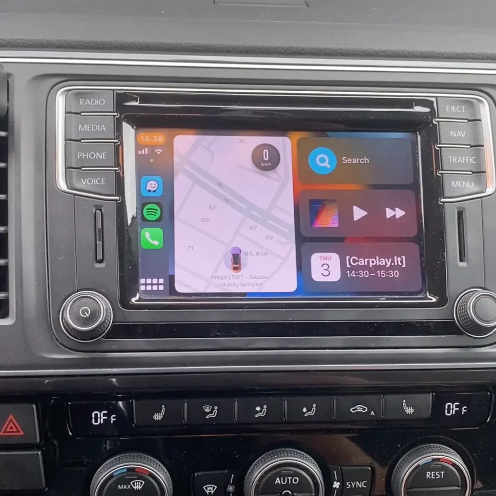 VW multivan Apple Carplay activated