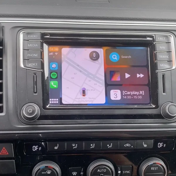 Volkswagen Skoda Seat App Connect aktyvacija - Apple Carplay Android Auto 2014 - 2020m.