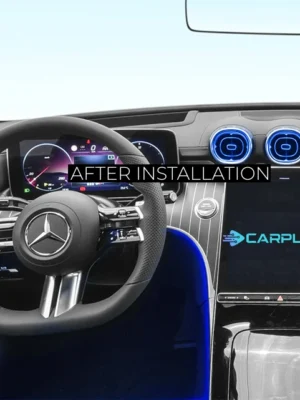 After instaliation mercedes