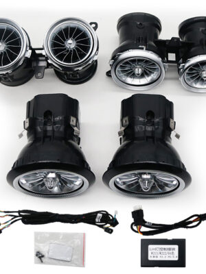 Mercedes E Class W213 EQS Style Led ambient Front + Rear air vents Full Set