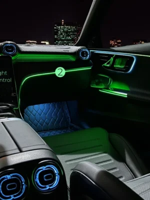led ambient lightning positions