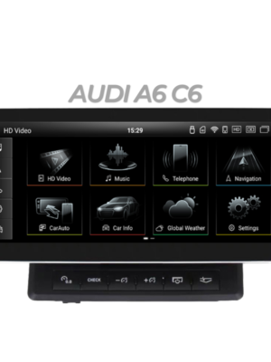 Audi A6 C6 multimedia android with apple carplay