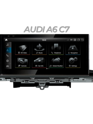 Audi A6 C7 multimedia android with apple carplay