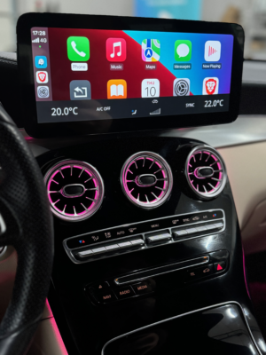 GLC w253 Ambient light Carplay 12.3 inch screen – 11