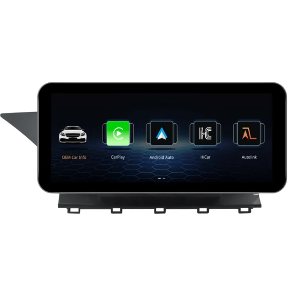 Mercedes GLK Apple Carplay Android Auto Liečiamas Ekranas 10.25" X204 2008-2015