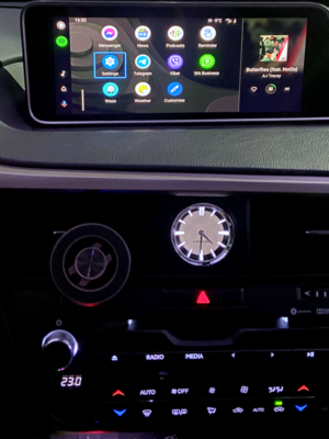 android auto lexus rx