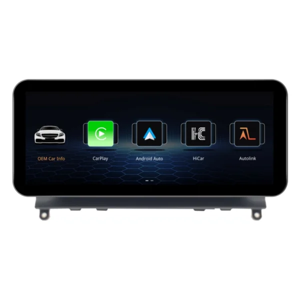 Mercedes C GLC Carplay Android Auto 10.25" 12.3" Liečiamas ekranas W205 W253 NTG5 2015-2018