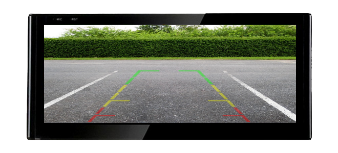 Parking cameras supported