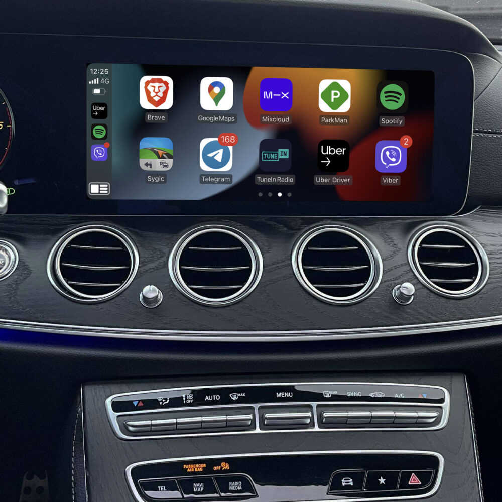 mercedes-benz ntg 6.0 touch screen apple carplay