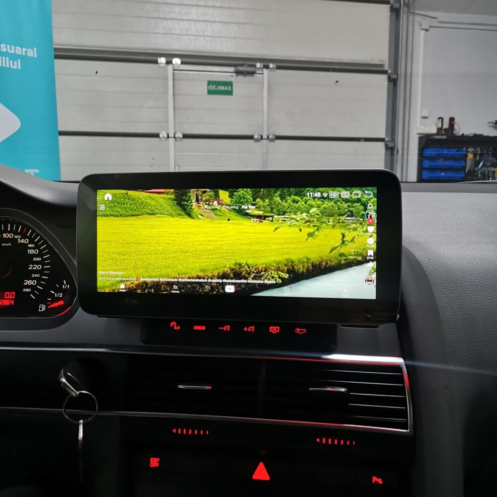 tiktok audi screen