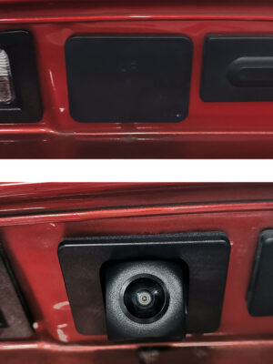 Mazda 3 Before after camera