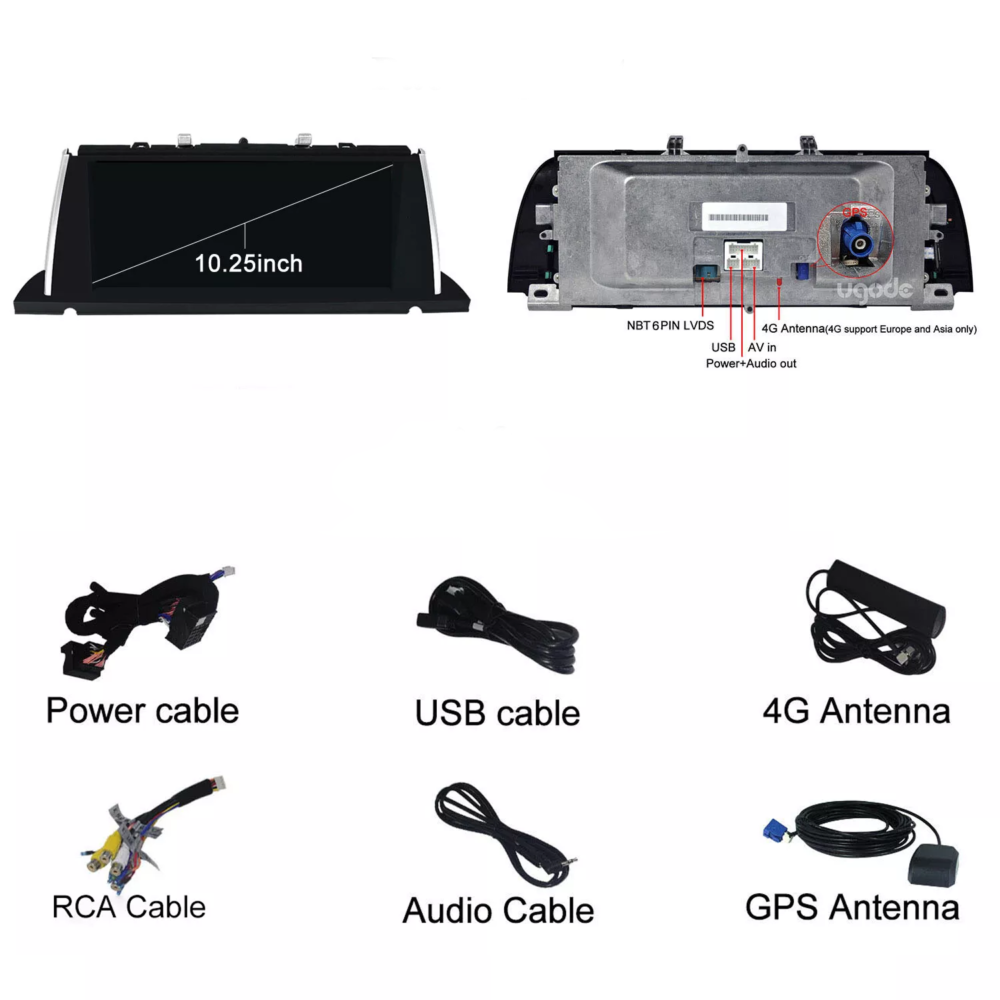 BMW F07 Android ekranas (3)