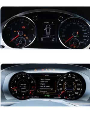 cluster before after