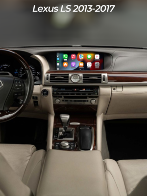 Lexus LS with Apple Carplay function installed