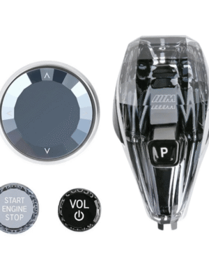 BMW Crystal Pavarų Svirtis iDrive Start Stop Garsumo valdiklių Rinkinys