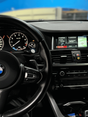 BMW iDrive NBT EVO ID4 ID5 atnaujinimas į ID6 2015 - 2021m.