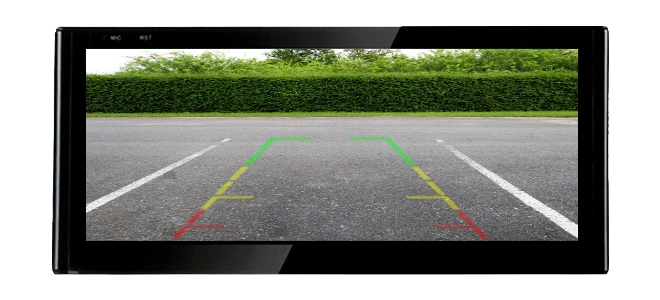 Parking cameras supported