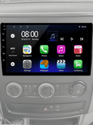 Mercedes Sprinter W906 Android Multimedija Liečiamas ekranas 8+128GB