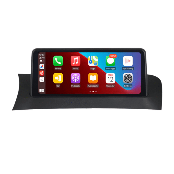 BMW X3 X4 F25 F26 Apple Carplay Android Auto HD Vertikalus liečiamas ekranas 10.25'