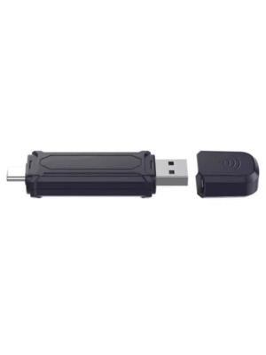 USB A and USB C connectivity