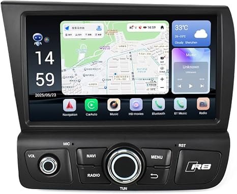 Audi R8 42 Android 13 Multimedia Touchscreen 8 inch (2006-2015)