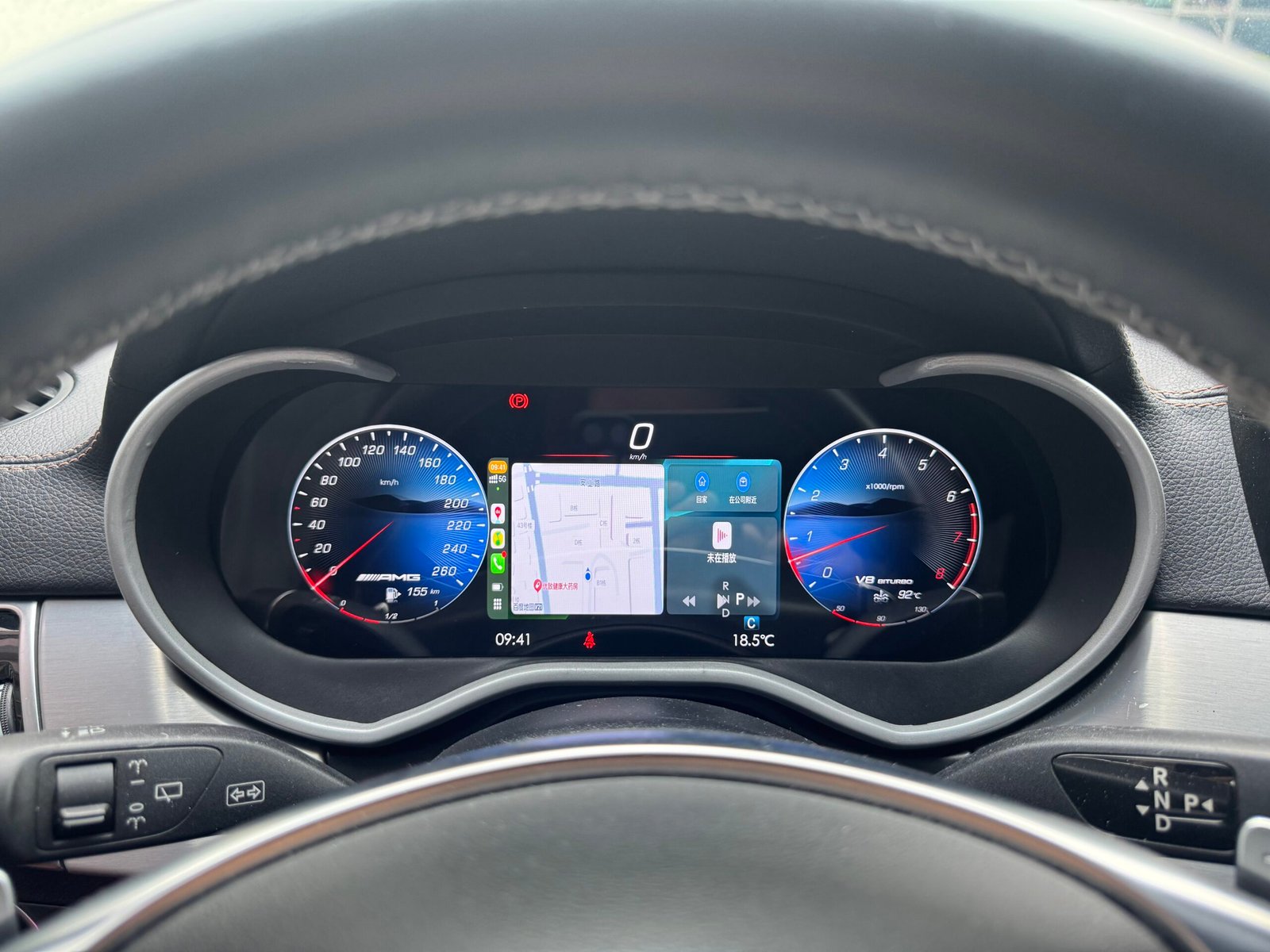 Mercedes Benz GL ML X166 Full LED Skaitmeninis Prietaisų Skydelis Spidometras (2015-2019) - Image 9