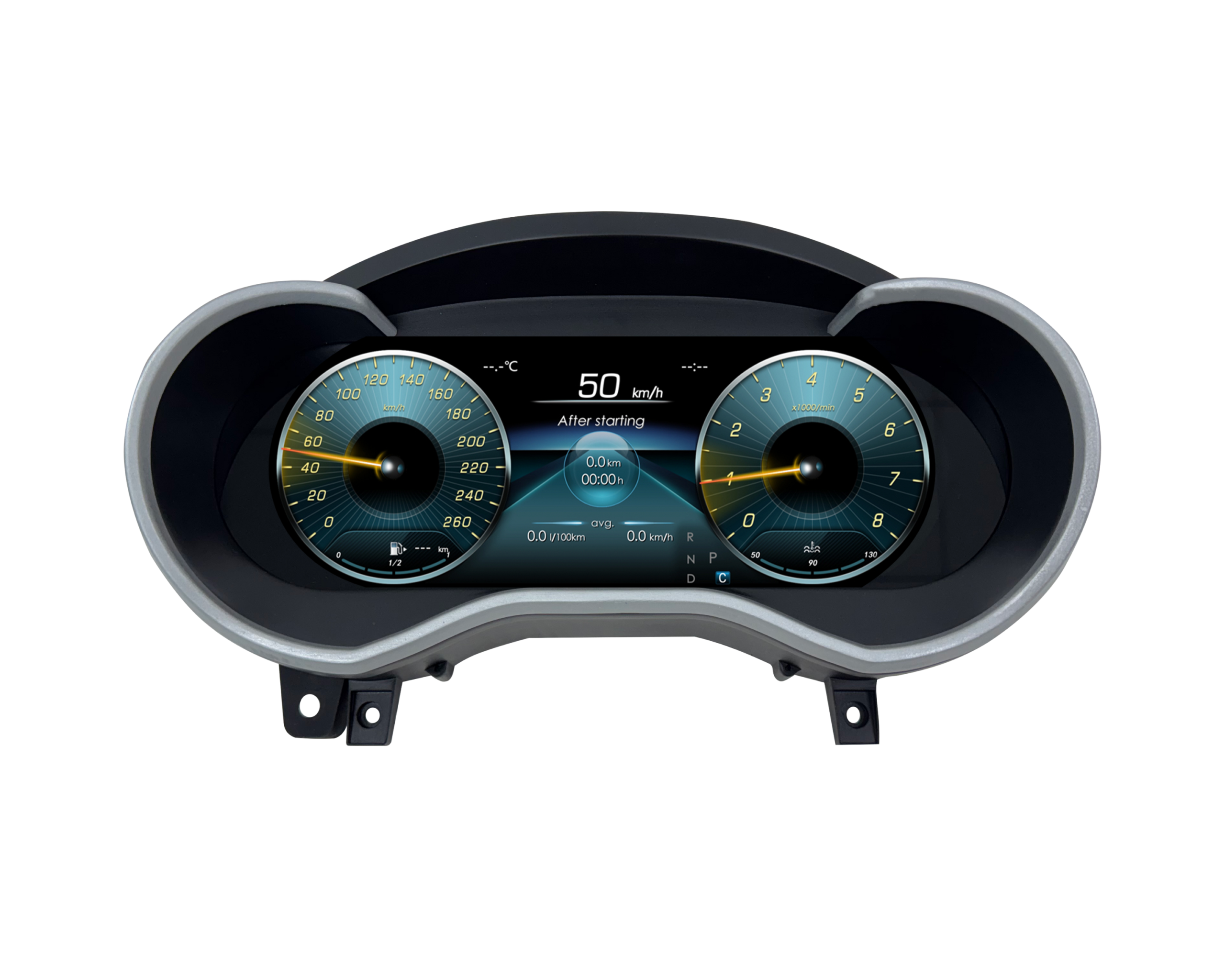 Mercedes Benz GL ML X166 Full LED Skaitmeninis Prietaisų Skydelis Spidometras (2015-2019)