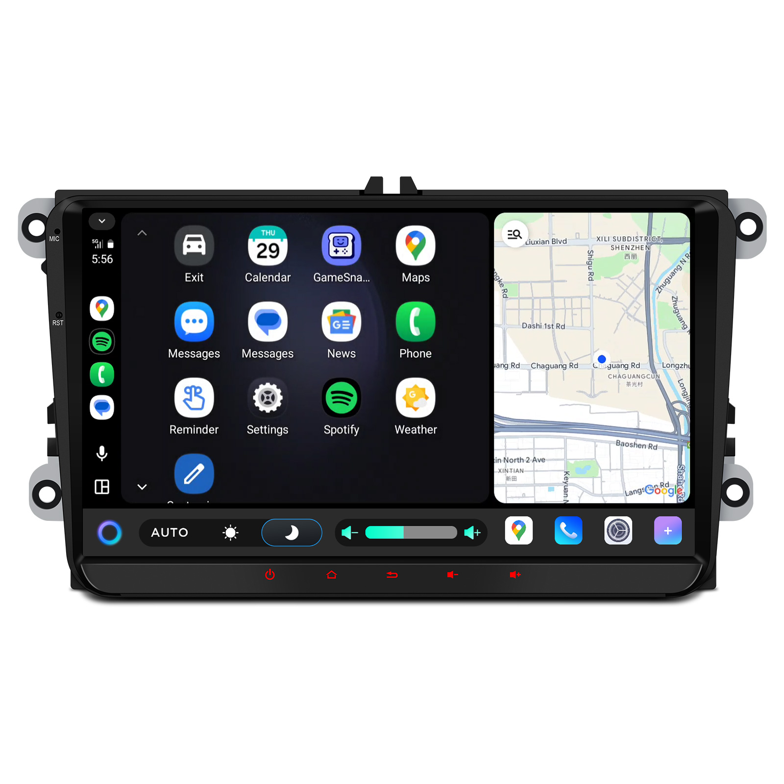 Volkswagen Skoda Seat Touchscreen with Wireless Apple CarPlay & Android Auto 9″ - Image 2