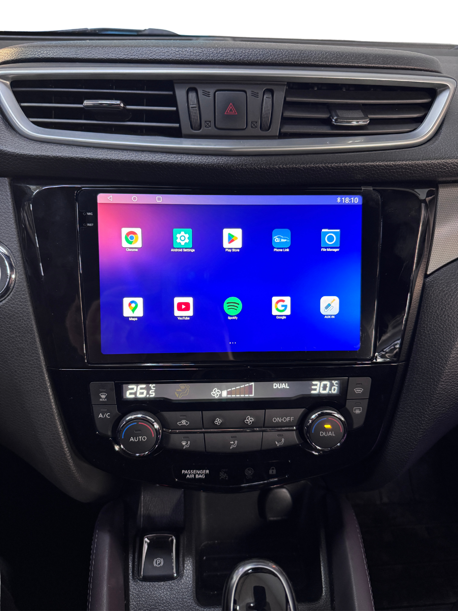 Nissan Qashqai X-Trail Android 13 Touchscreen Head Unit with Wireless Apple CarPlay & Android Auto 9/10 inch - Image 8