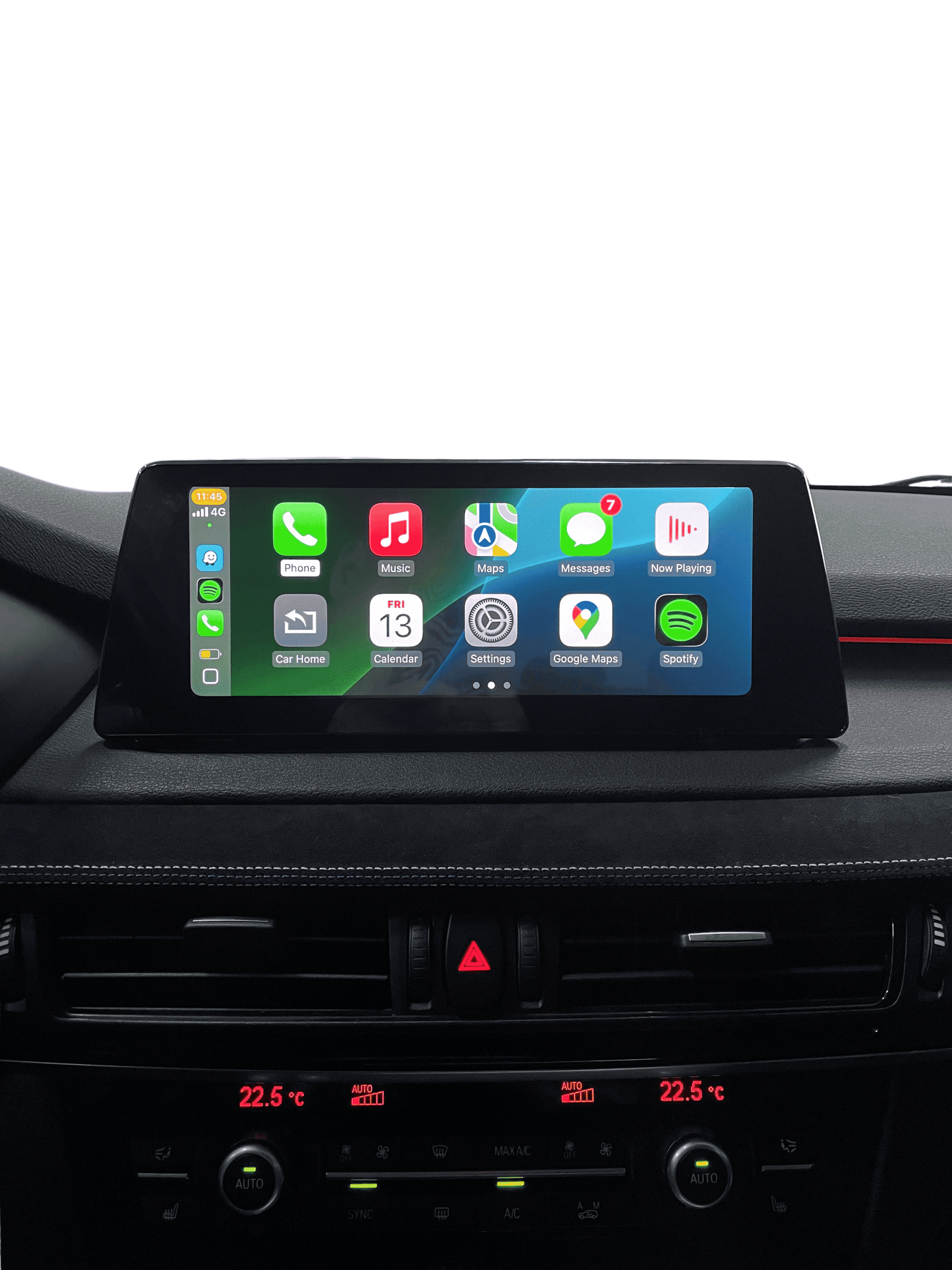 BMW 7 serijos G11 G12 NBT EVO Apple Carplay Android Auto liečiamas ekranas 10.25/12.3 colio - Image 2