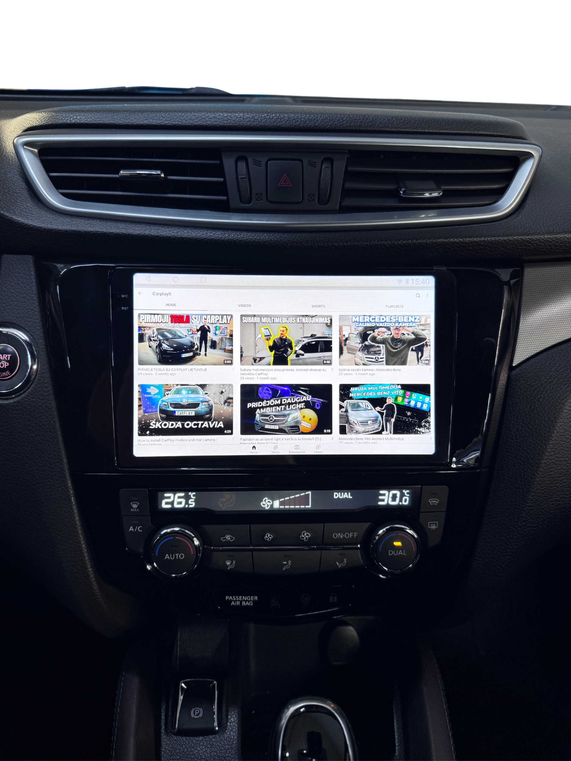 Nissan Qashqai X-Trail Android 13 Touchscreen Head Unit with Wireless Apple CarPlay & Android Auto 9/10 inch - Image 9