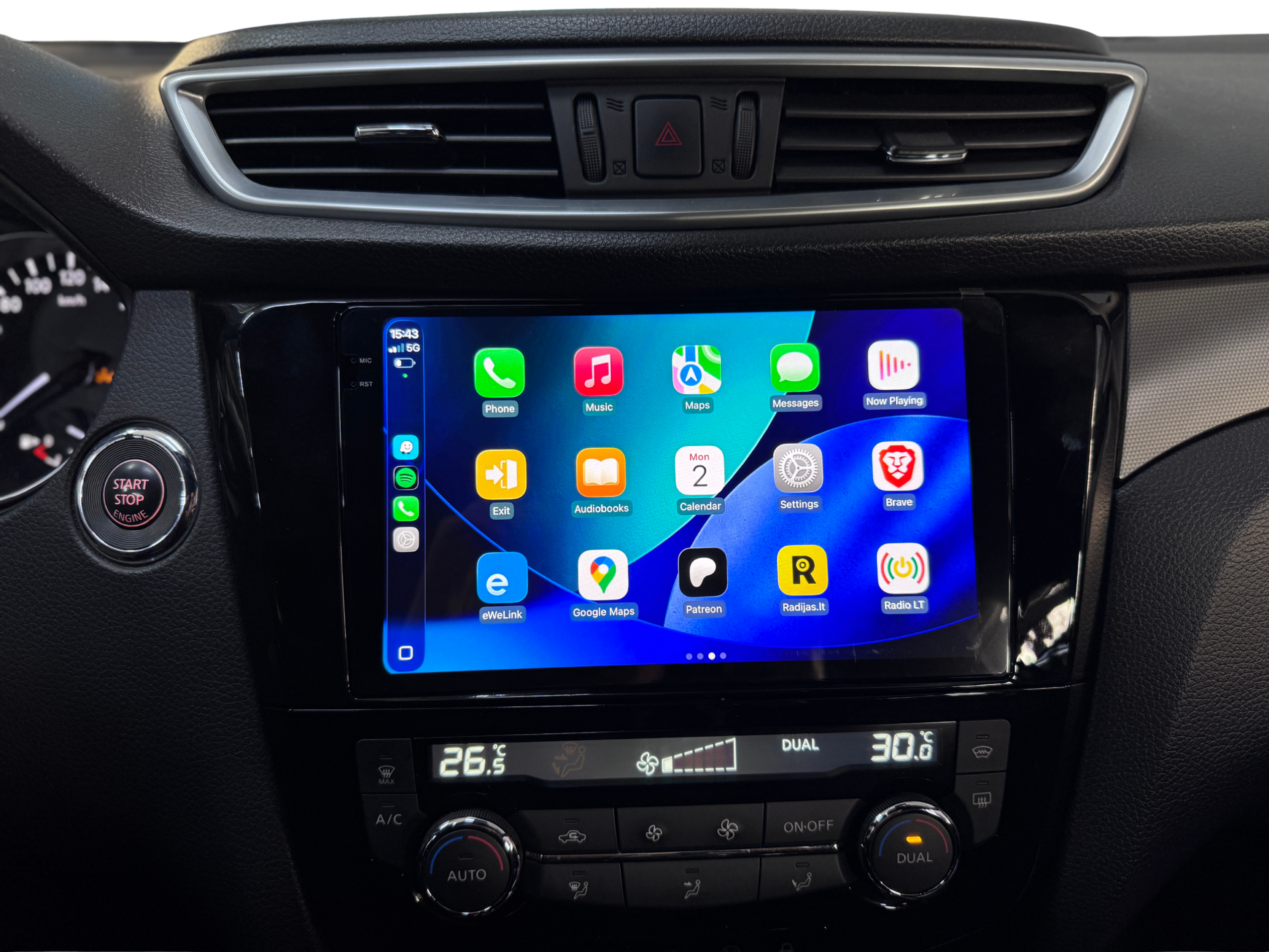 Nissan Qashqai X-Trail Android 13 Touchscreen Head Unit with Wireless Apple CarPlay & Android Auto 9/10 inch - Image 6