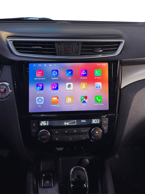 Nissan Qashqai X-Trail Android 13 Touchscreen Head Unit with Wireless Apple CarPlay & Android Auto 9/10 inch