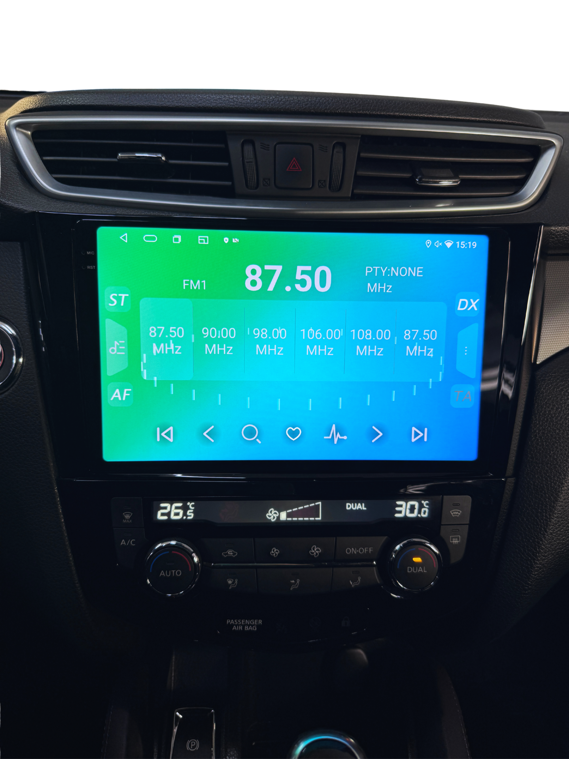 Nissan Qashqai X-Trail Android 13 Touchscreen Head Unit with Wireless Apple CarPlay & Android Auto 9/10 inch - Image 4