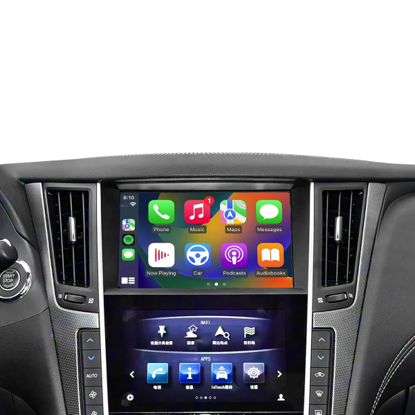 Infinity Q50 QX50 QX60 Apple Carplay Android Auto MMi integration 2015-2019